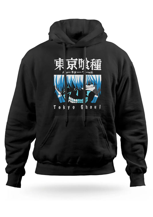 Felpa con Cappuccio Tokyo Ghoul Anime-0