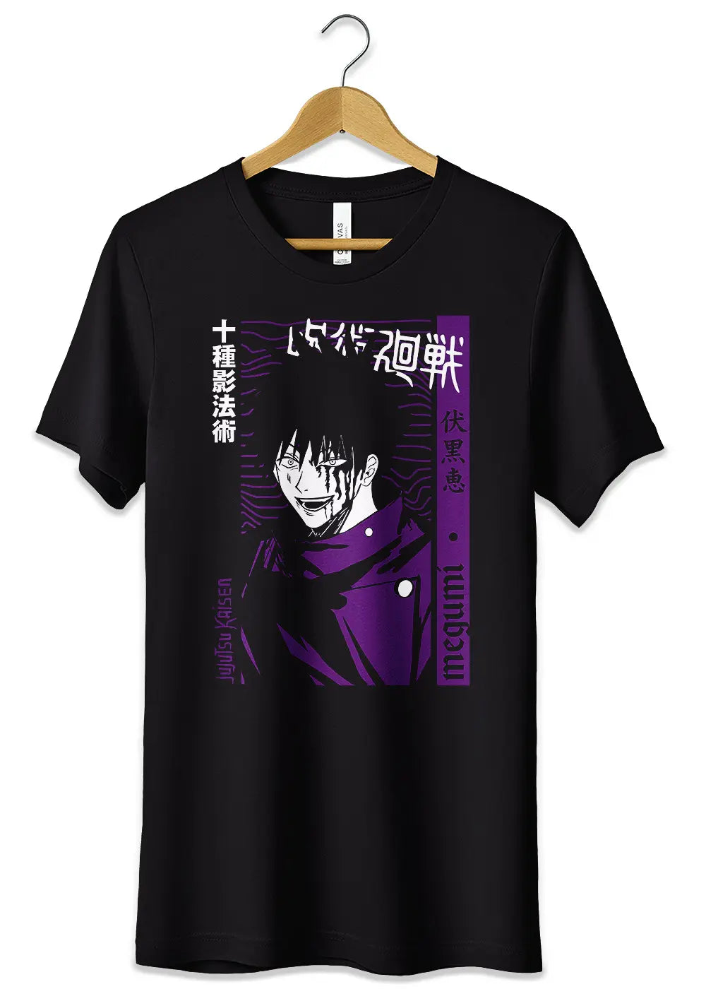 Camiseta Jujutsu Kaisen Anime Megumi-0