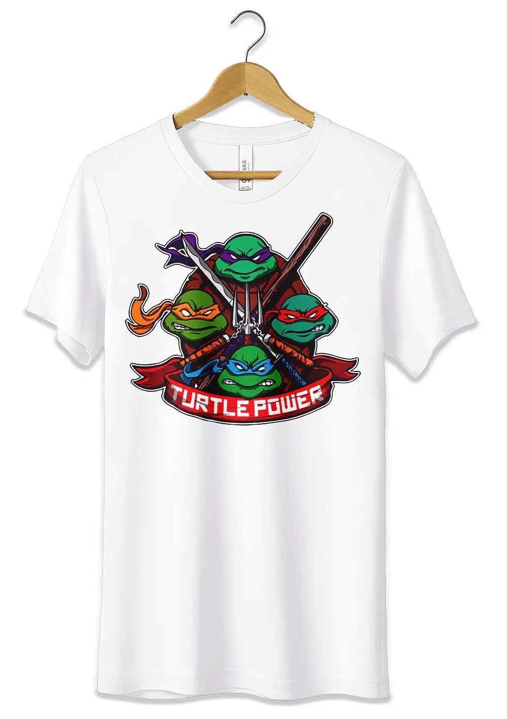 T-Shirt Maglietta Tartarughe Ninja Turtle Power-0